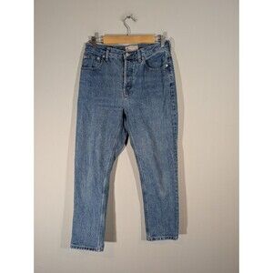 Everlane The Cheeky Crop Straight Leg Jeans Sz 28 Streetwear Capsule Wardrove